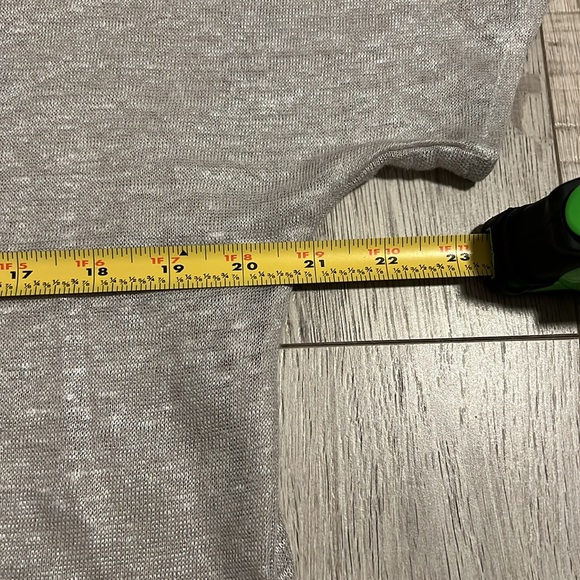 Banana Republic Silver Sheer V-Neck - Picture 5 of 9